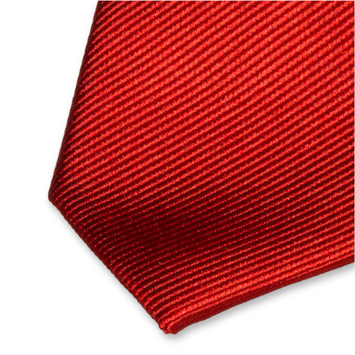 Cravate slim rouge (2)