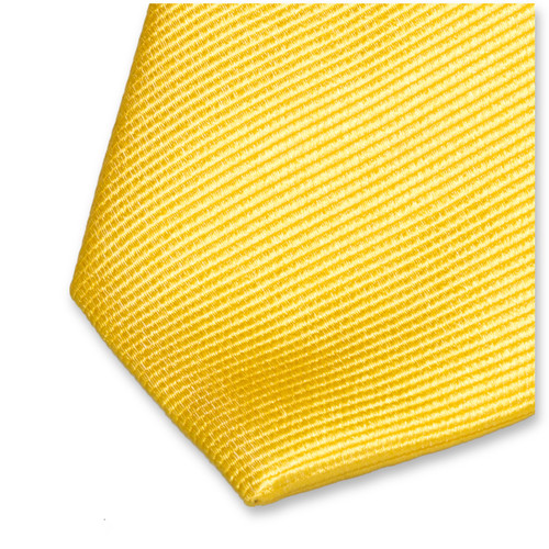 Cravate pour Femme Jaune canari (2)