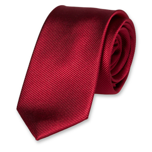 Cravate pour Femme rouge foncé (1)