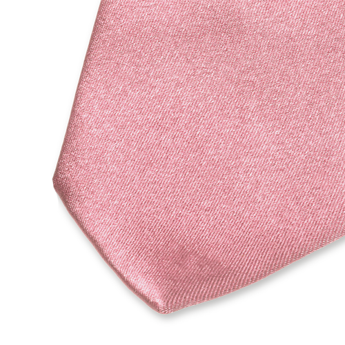 Cravate satin Rose (2)