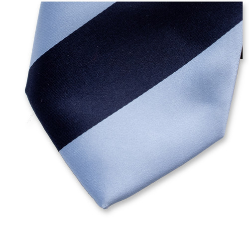 Cravate bleu/bleu marine (2)