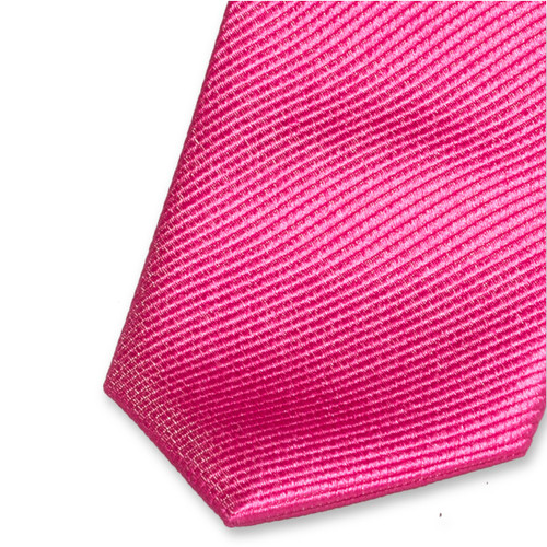 Cravate enfant rose vif (2)