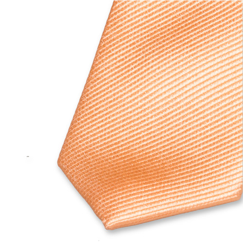 Cravate enfant orange pêche (2)