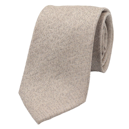 Cravate Beige Two-tone (1)