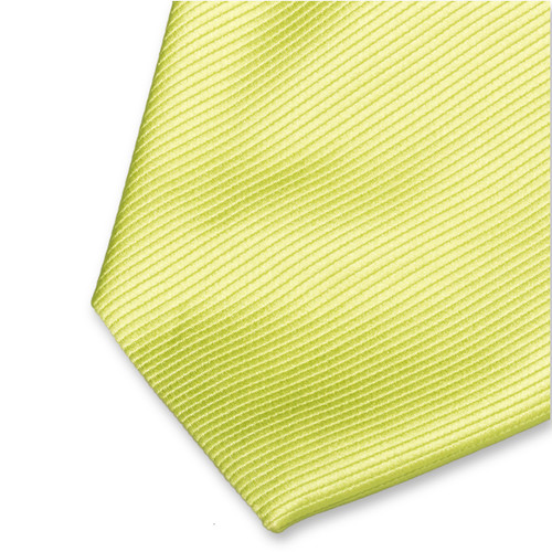 Cravate en polyester lime (2)