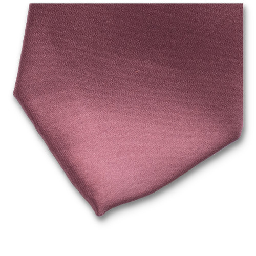 Cravate Mauve en satin polyester (2)