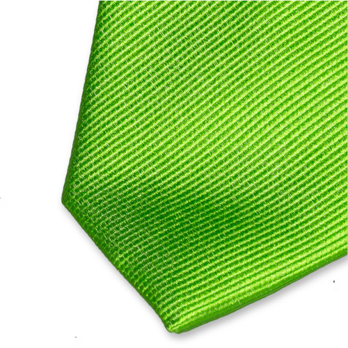 Cravate slim vert pomme (2)