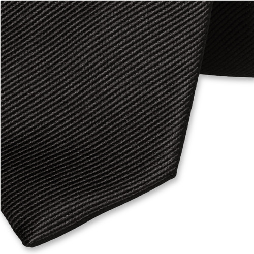 Cravate slim noire (2)