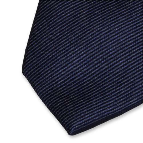 Cravate slim bleu foncé (2)