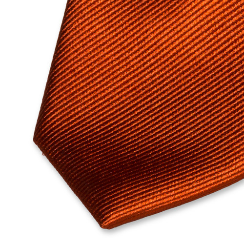Cravate slim rouille (2)