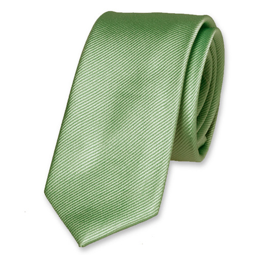 Cravate slim vert clair (1)