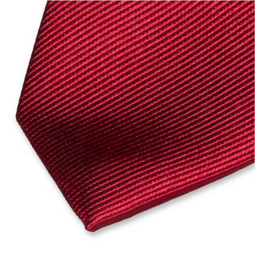 Cravate slim rouge cerise (2)