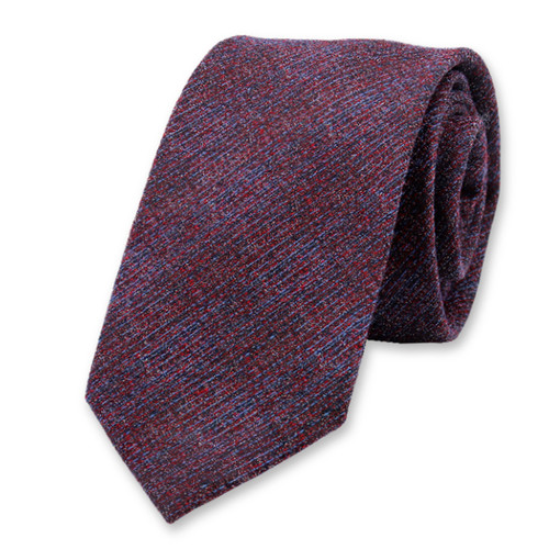 Cravate Etroite Rouge-Bleu Mixte (1)