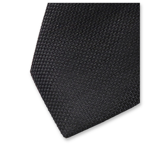 Cravate à structure étroite - Noir (3)