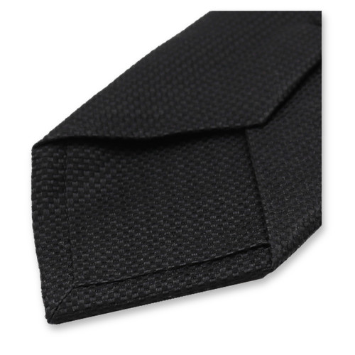 Cravate à structure étroite - Noir (2)