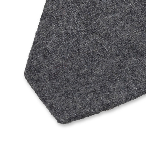 Cravate Gris Foncé - Laine (2)