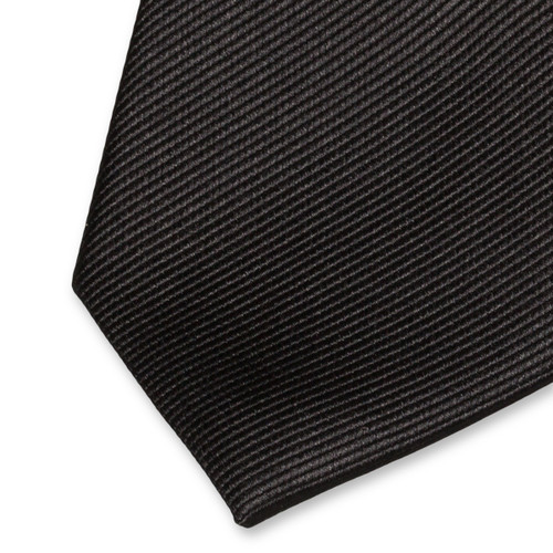 Cravate XL noire (2)