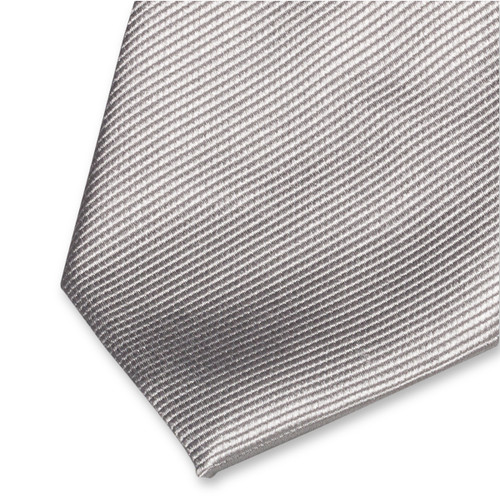 Cravate XL grise (2)