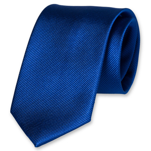 Cravate XL bleu royal (1)