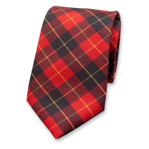 Cravate de Noël à Carreaux Rouges (1)