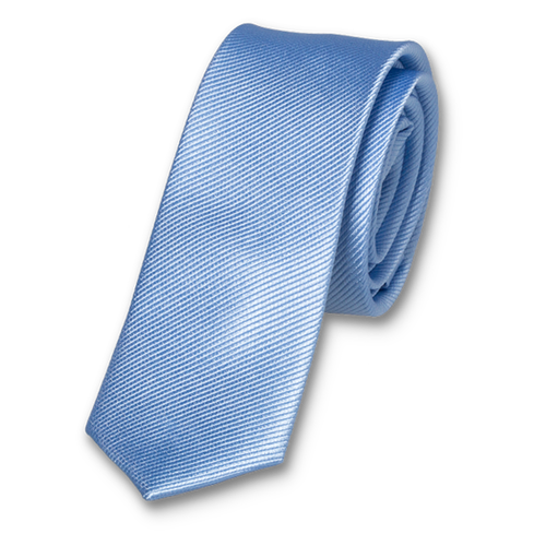 Cravate super slim bleu clair (1)