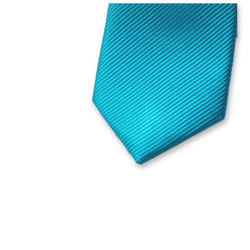 Cravate super slim turquoise (1)
