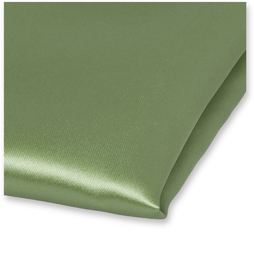 Pochette Vert sauge de satin polyester (2)