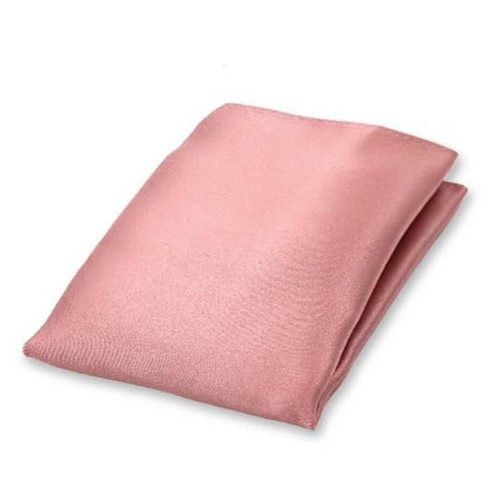 Pochette Vieux Rose de satin polyester (1)