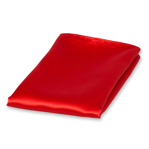 Pochette rouge de satin polyester (1)
