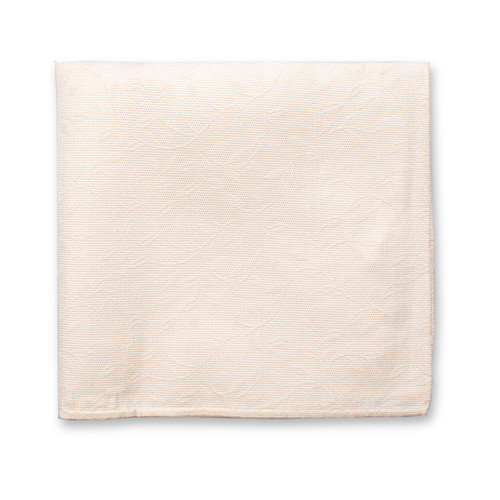 Pochette de mariage Écru - Fleurs (1)