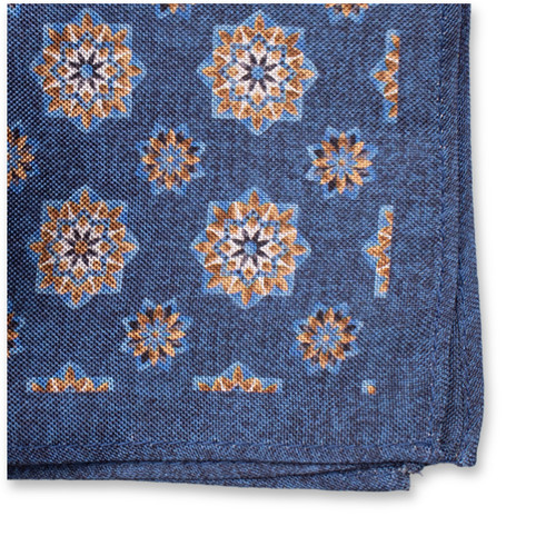 Pochette de costume bleu roi de Luxe Design (2)