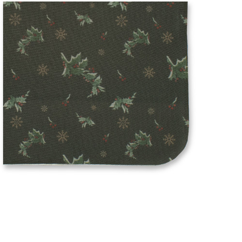 Pochette de Noël Verte - Houx (2)