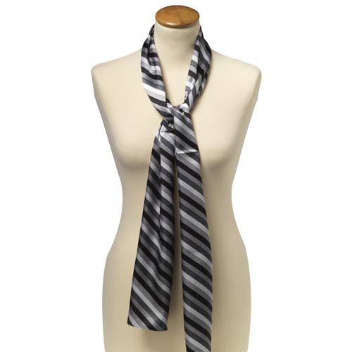 Foulard aux rayures noirs (1)