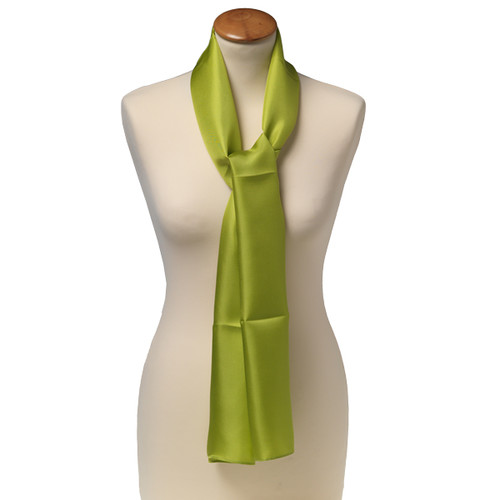 Foulard soie lime - rectangle (1)