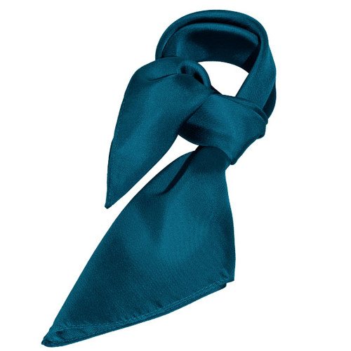 Foulard soie pétrole - carré (1)