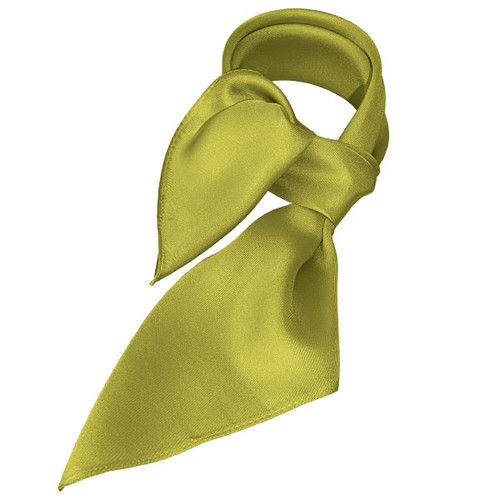 Foulard soie lime - carré (1)