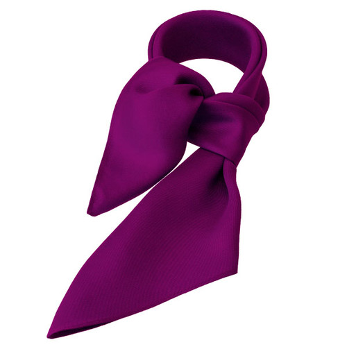 Foulard soie violet - carré (1)