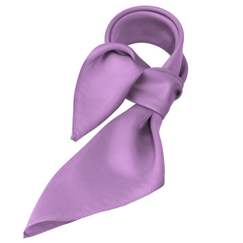 Foulard soie lilas - carré (1)