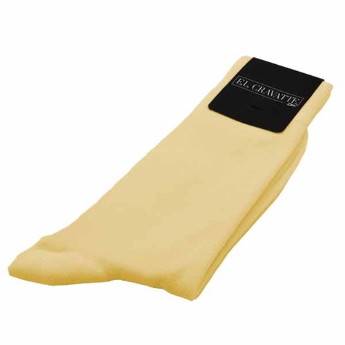 Chaussettes - Jaune pastel (2)
