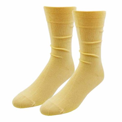 Chaussettes - Jaune pastel (1)