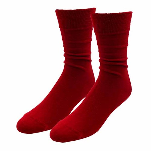 Chaussettes - Rouge Cerise