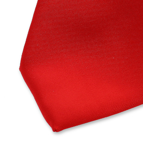 Cravate de sécurité rouge vif (2)