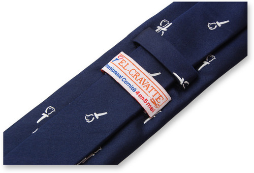 Cravate Bleu Foncé - Liberté (3)
