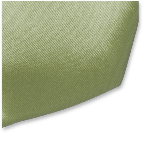 Cravate Vert sauge en satin polyester (2)