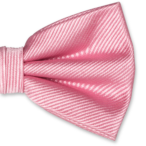 Nœud papillon homme rose clair (2)