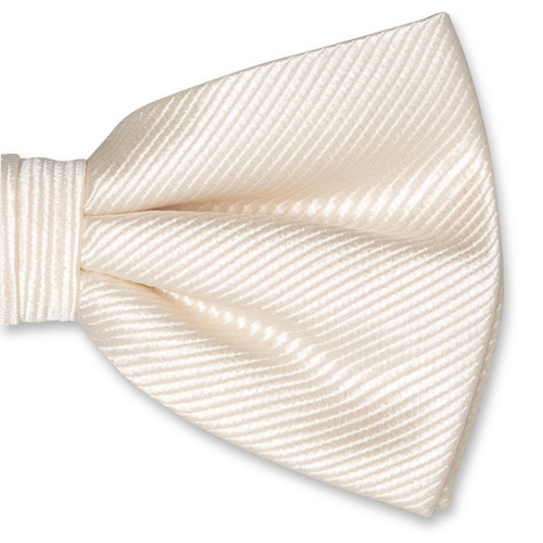 Nœud papillon homme crème (2)