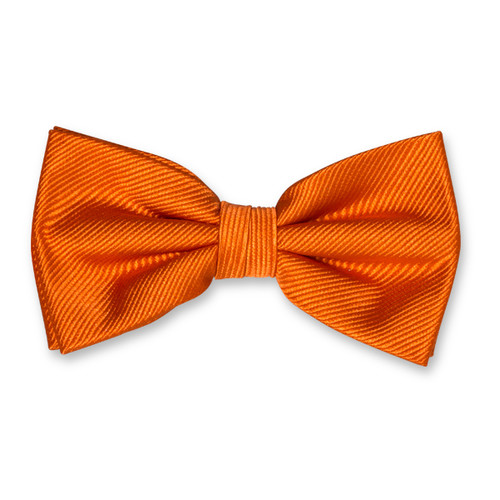 Nœud papillon homme orange foncé (1)