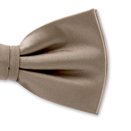 Nœud papillon en polyester Beige  (2)