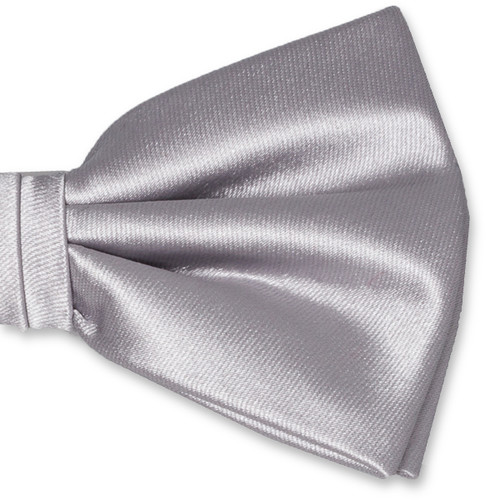 Nœud papillon en polyester gris  (2)