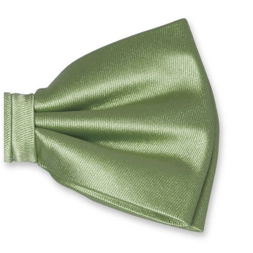 Nœud papillon en polyester Vert sauge (2)